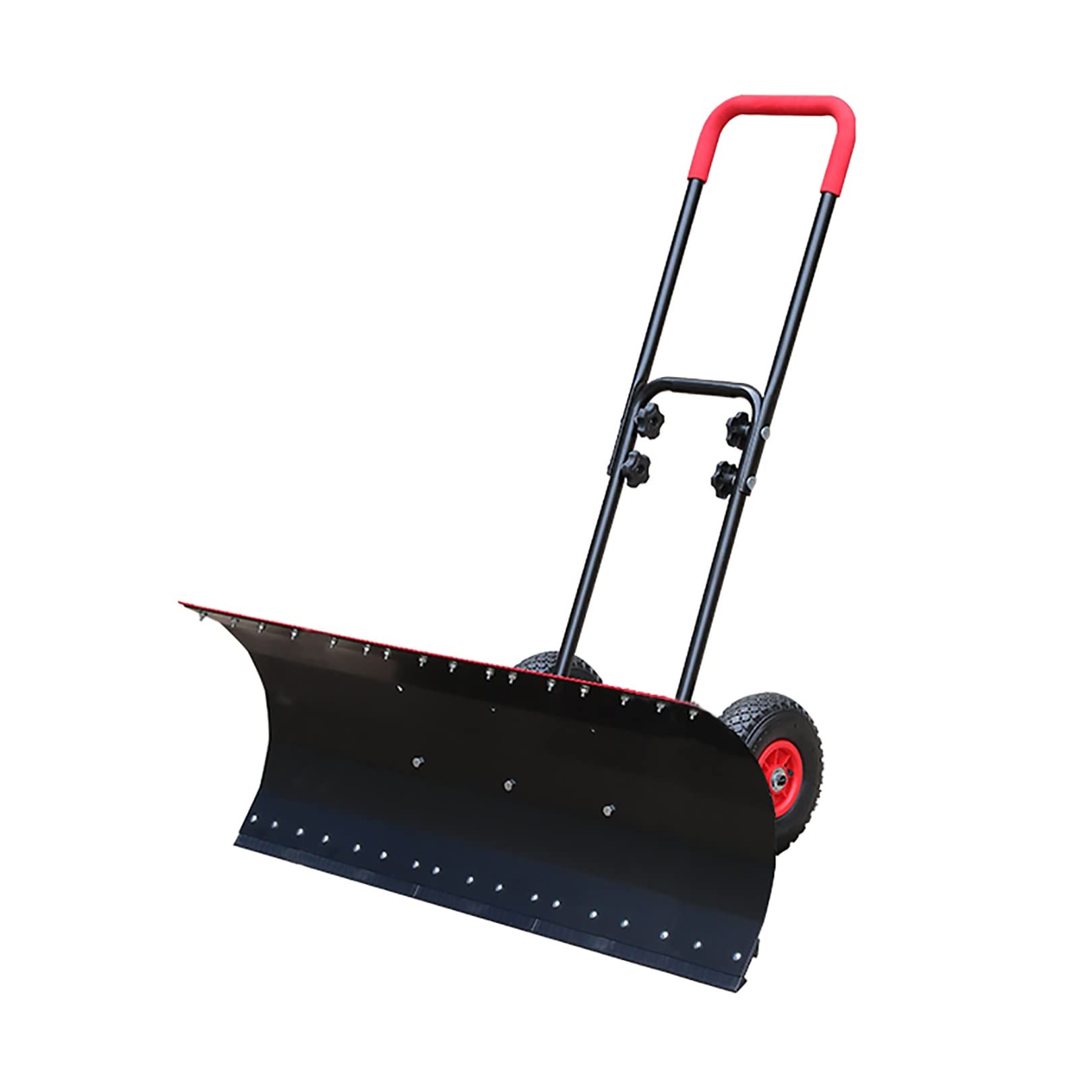 **Lidengdeng Adjustable Snow Shovel - 100 x 42 x 120cm Multi-Function Ice Scraper with Height & Angle Control - Heavy Duty Snow Removal Tool for Driveway, Sidewalk & Road Cleaning**