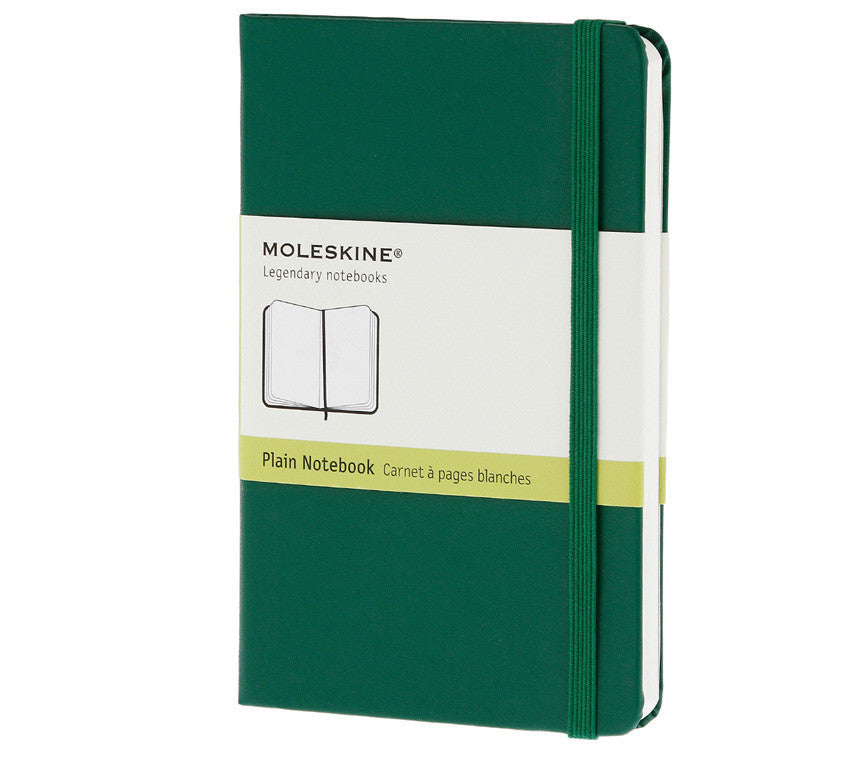 Premium Moleskine Colored Plain Notebook - Pocket Size (3.5