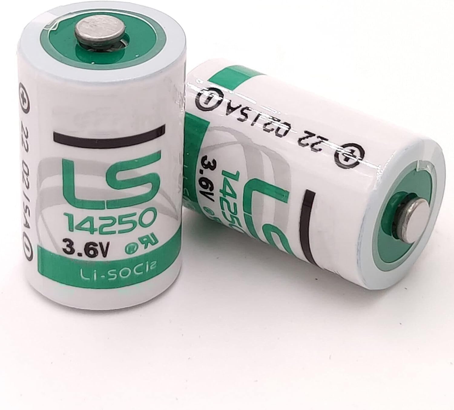 20-Pack LS14250 3.6V Lithium Batteries - Long Lasting 1/2 AA Power for Medical Devices, Flashlights & Electronic Gadgets (Ideal Replacement for LS 14250 Batteries)