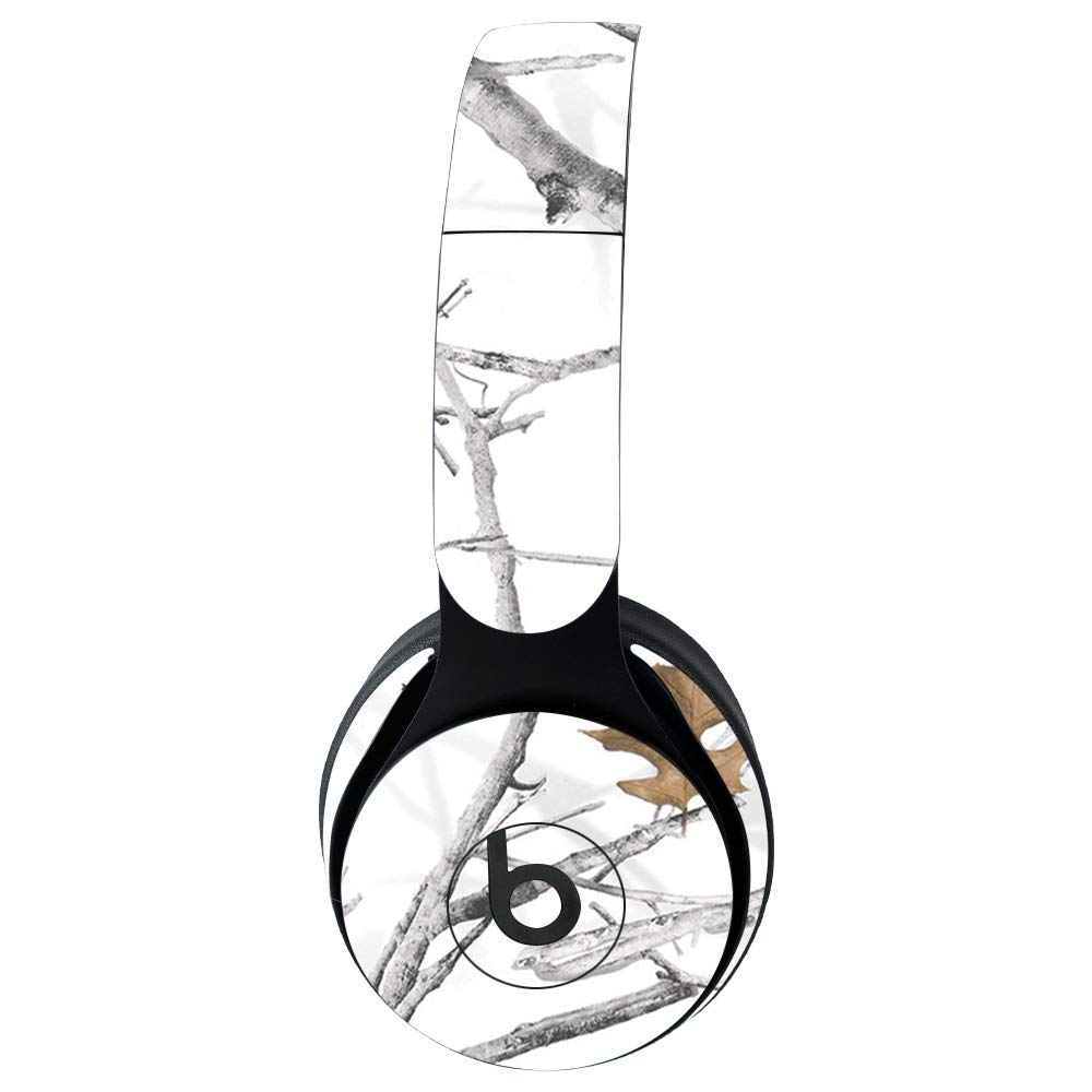 MightySkins Protective Vinyl Wrap Cover for Beats Solo Pro Wireless Headphones - Conceal Snow Design | Durable, Customizable Decal Skin | Easy to Apply & Remove | Made in USA | Perfect for Travel, Workouts & Daily Use