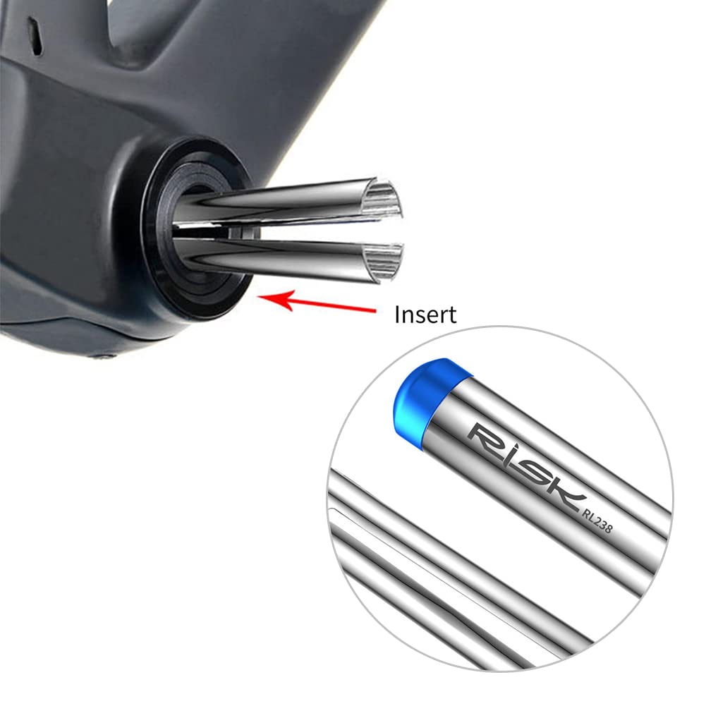 Mountain Bike Headset Cup Remover Tool - Stainless Steel for Repair & Maintenance