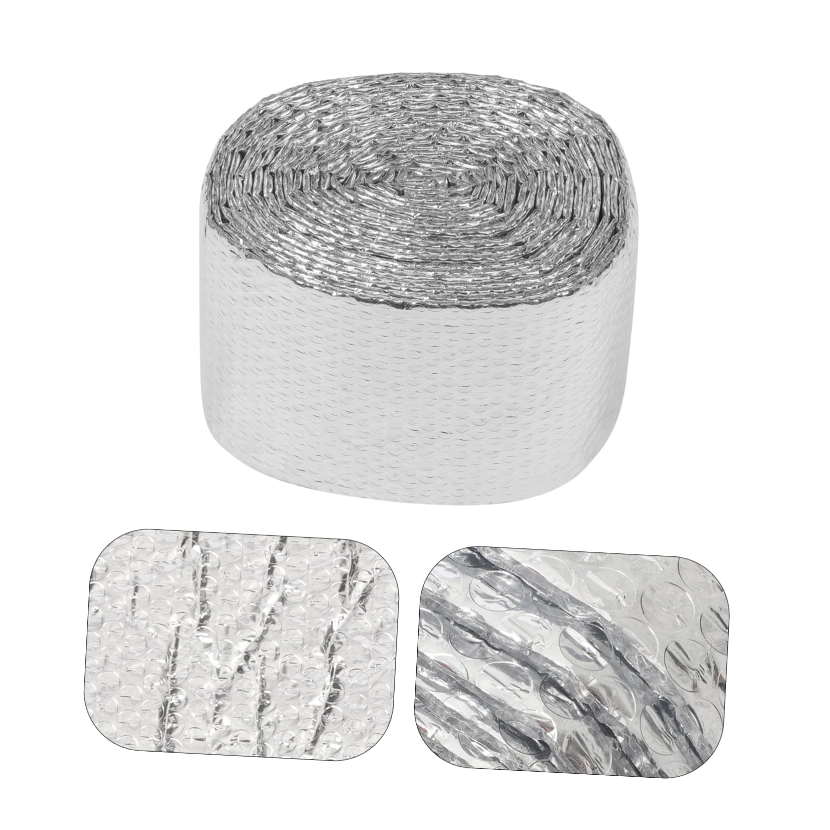 Mikikit 1 Roll Thermal Foil Barrier - Winter Window Insulation & Hot Water Heater Blanket for RV, Home, and Camping Use