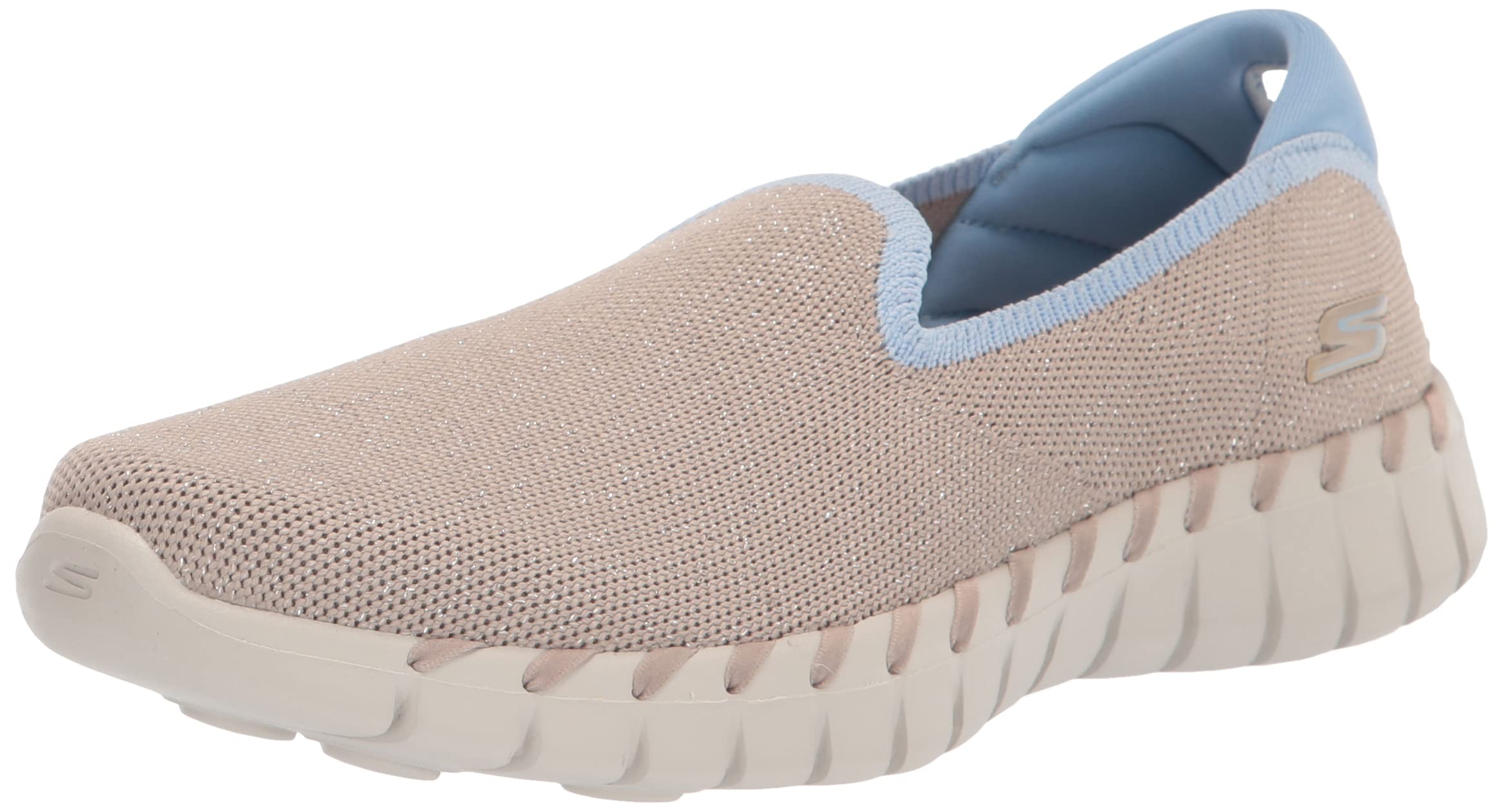 Skechers Women's Go Walk Smart 2-Stretch Knit Sneakers - Lightweight Walking Shoes for Women with Arch Support | Perfect for Travel, Work & Everyday Comfort