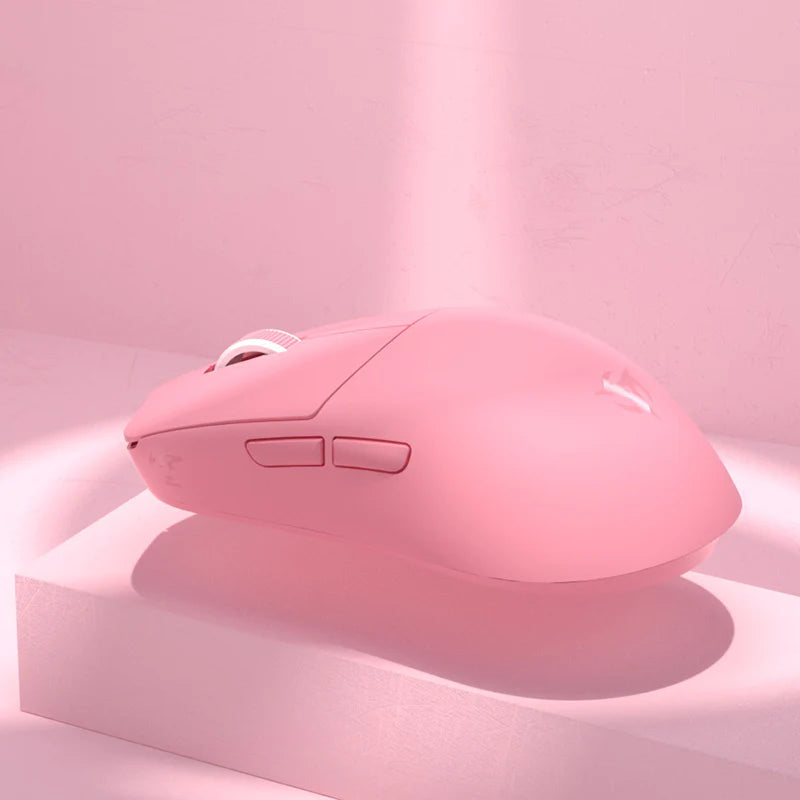 Ninjutso Sora V2 Wireless Gaming Mouse - Lightweight 49g, 26K DPI, 70H Battery Life - Ergonomic Design for FPS/MOBA Games - Perfect for Esports & Competitive Gaming (Pink)