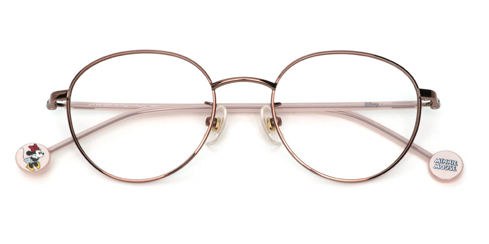 JINS x Disney Minnie Mouse 135 Eyeglasses - Cute Cartoon Optical Frames for Women & Girls | Perfect for Daily Wear, Cosplay & Disney Fans Collection
