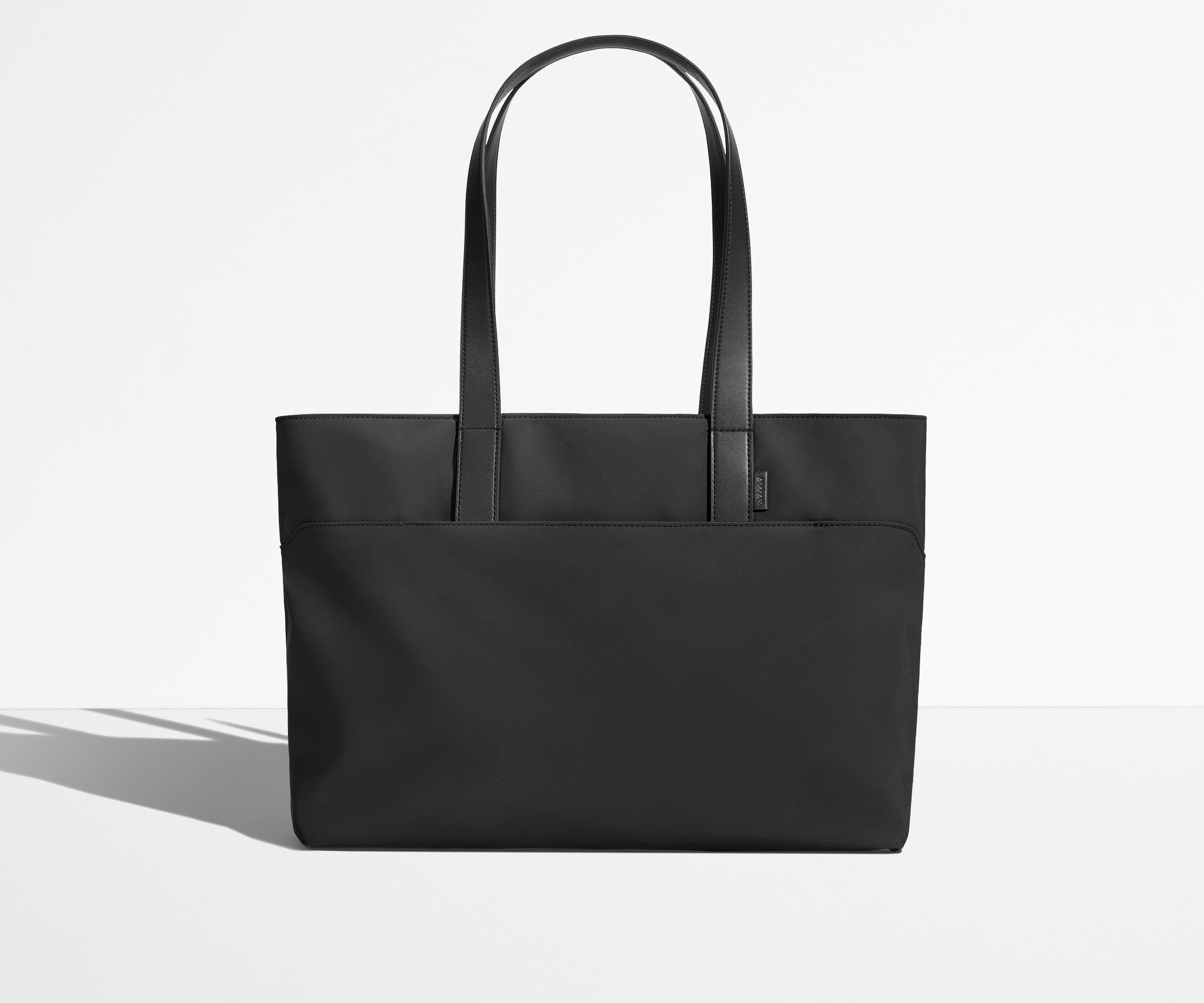 Jet Black Everywhere Tote Bag - Stylish & Spacious for Work, Travel & Daily Essentials | Perfect for Office, Gym & Weekend Outings