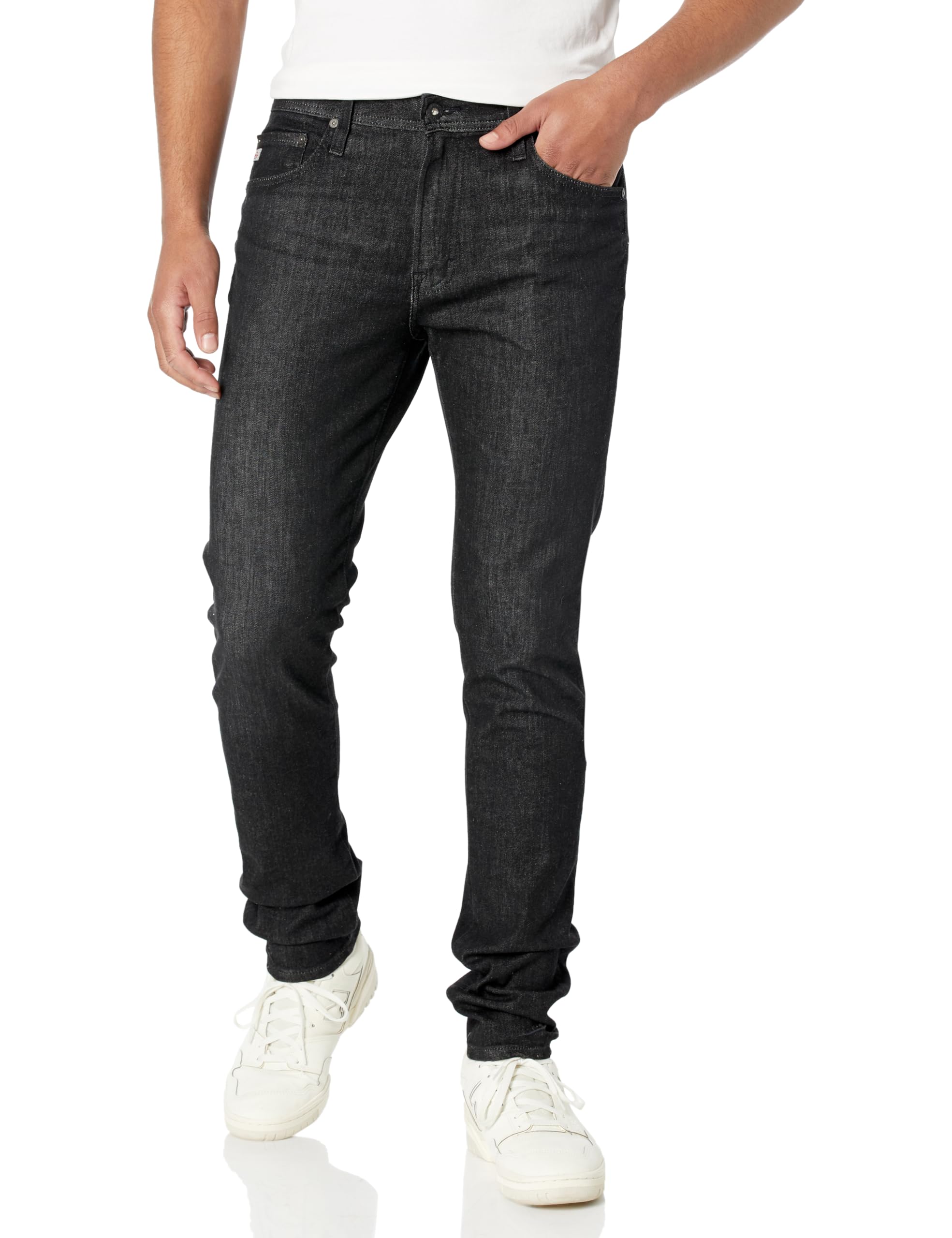AG Jeans Men's Tellis Modern Slim Fit Stretch Denim Jeans - Black Marble Wash (1783IBK) | Casual & Office Wear | Comfortable for Everyday Use