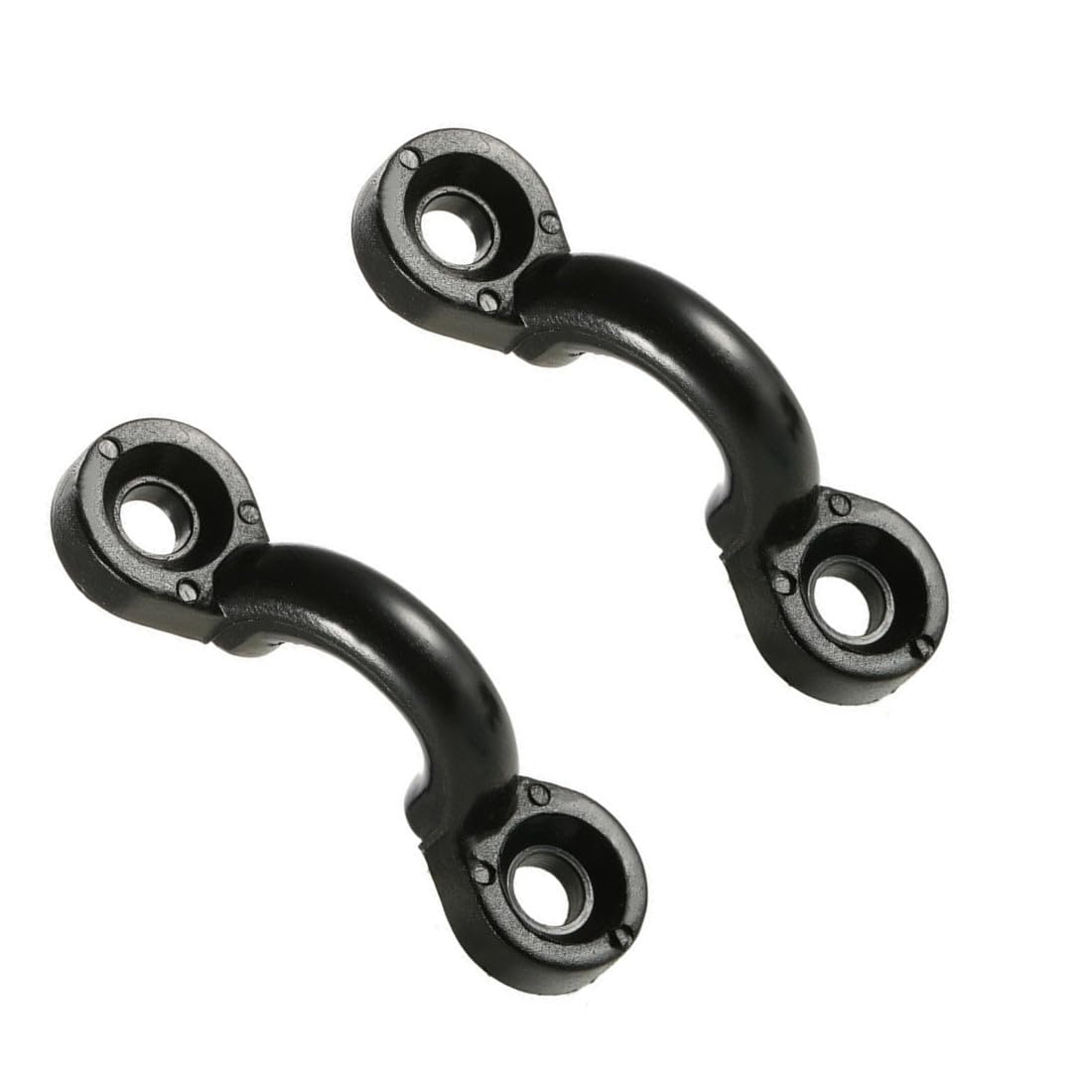 20pcs Kayak Tie Down Loops - Nylon Padeye & Stainless Steel Screws for Canoe Boat Kayaking Accessories - Perfect for Deck Rigging & Water Sports