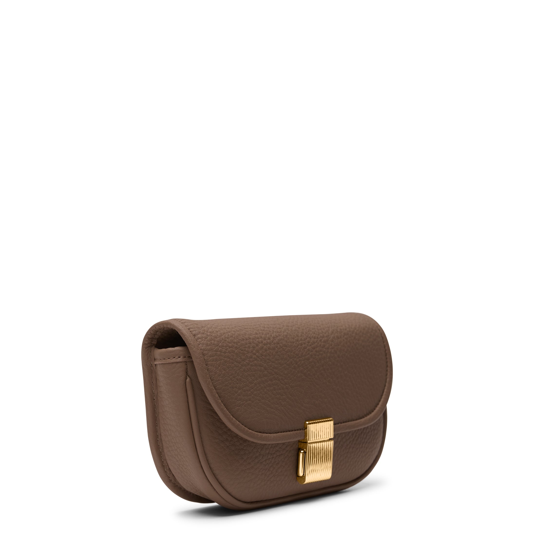 Katy Mini Belt Bag Cocoa - Stylish Waist Pack for Women, Hands-Free Crossbody Fanny Pack for Travel, Hiking, and Everyday Use