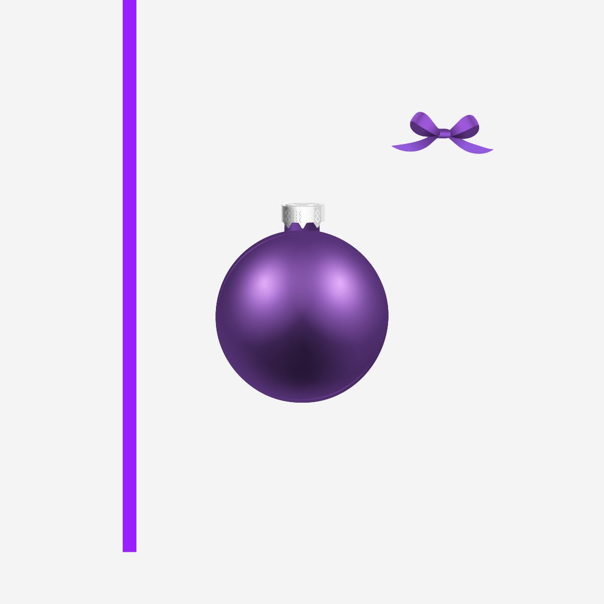 Festive Christmas Ornament Ball Decals with Optional Ribbons - Holiday Tree Decorations for Home, Office & Gift Giving