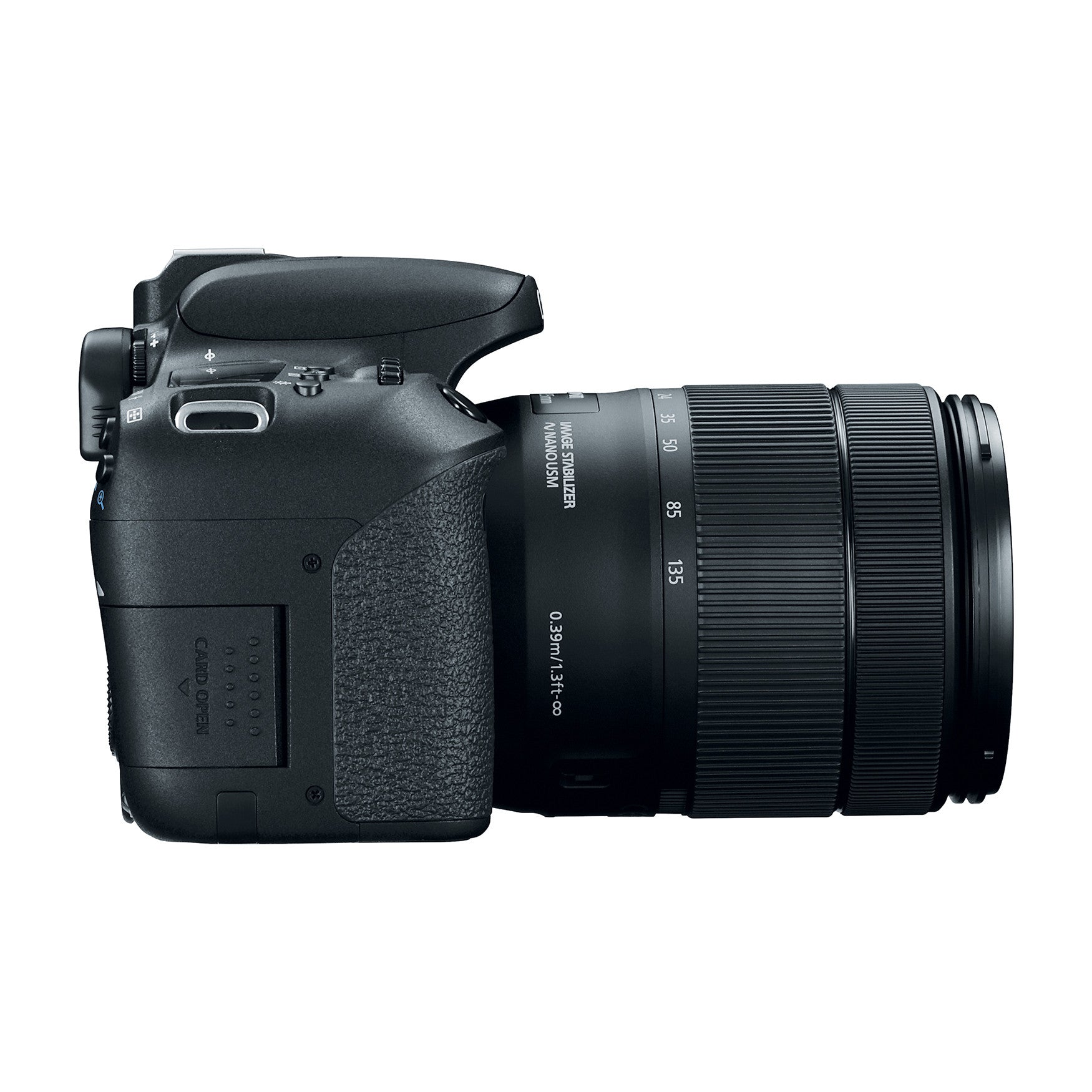 Canon EOS 77D DSLR Camera with 18-135mm IS STM Lens Kit - Professional Photography for Travel, Portraits & Vlogging | High-Quality DSLR with Image Stabilization & Fast Autofocus
