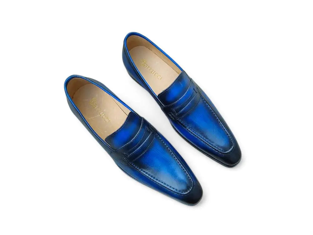 Premium Genuine Leather Penny Loafers for Men - Slip-On Comfort & Classic Style - Perfect for Business, Casual & Formal Occasions