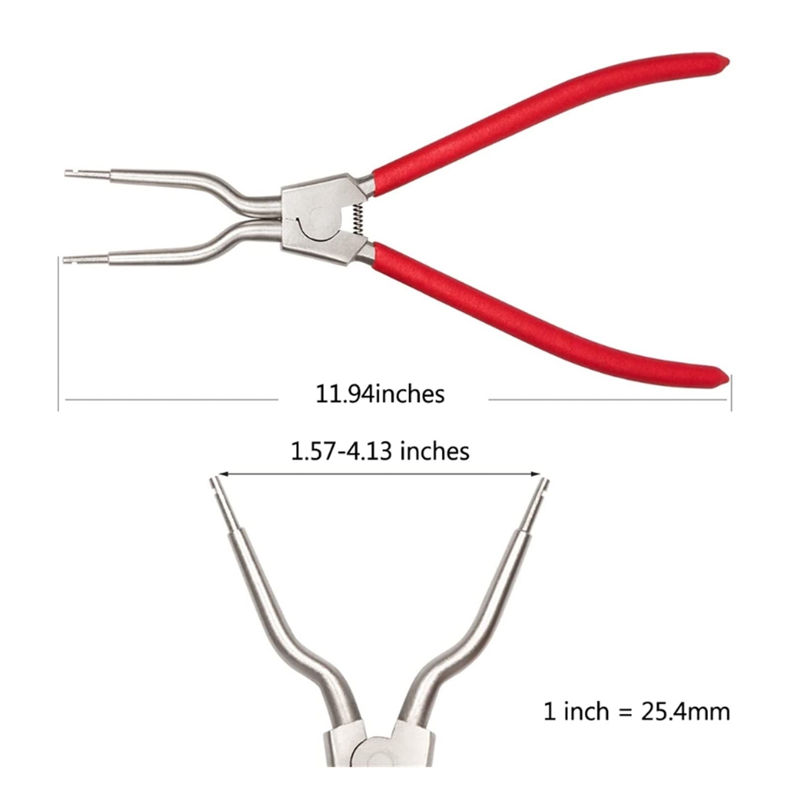 MGRAS Washing Machine Inner & Outer Tub Spring Expansion Tool - Heavy Duty All Metal Washer Spring Removal Tool - Replacement for 4986ER0004F - DIY Appliance Repair Hand Tool Set - Perfect for LG, Samsung, Whirlpool Washing Machine Maintenance