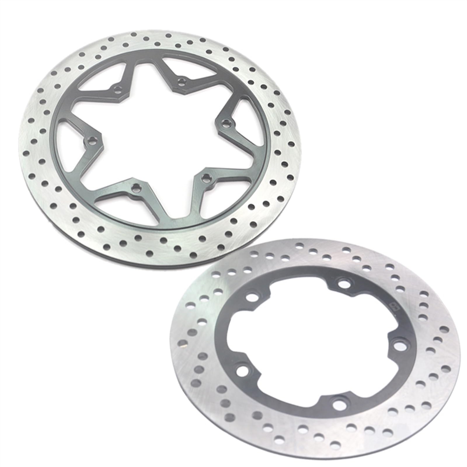 Suzuki GW250 Inazuma 250 Motorcycle Brake Disc Rotor Set - Front & Rear Brake Discs for 2013-2017 Models | 250cc Motorcycle Replacement Parts | Perfect for Street Riding & Daily Commuting