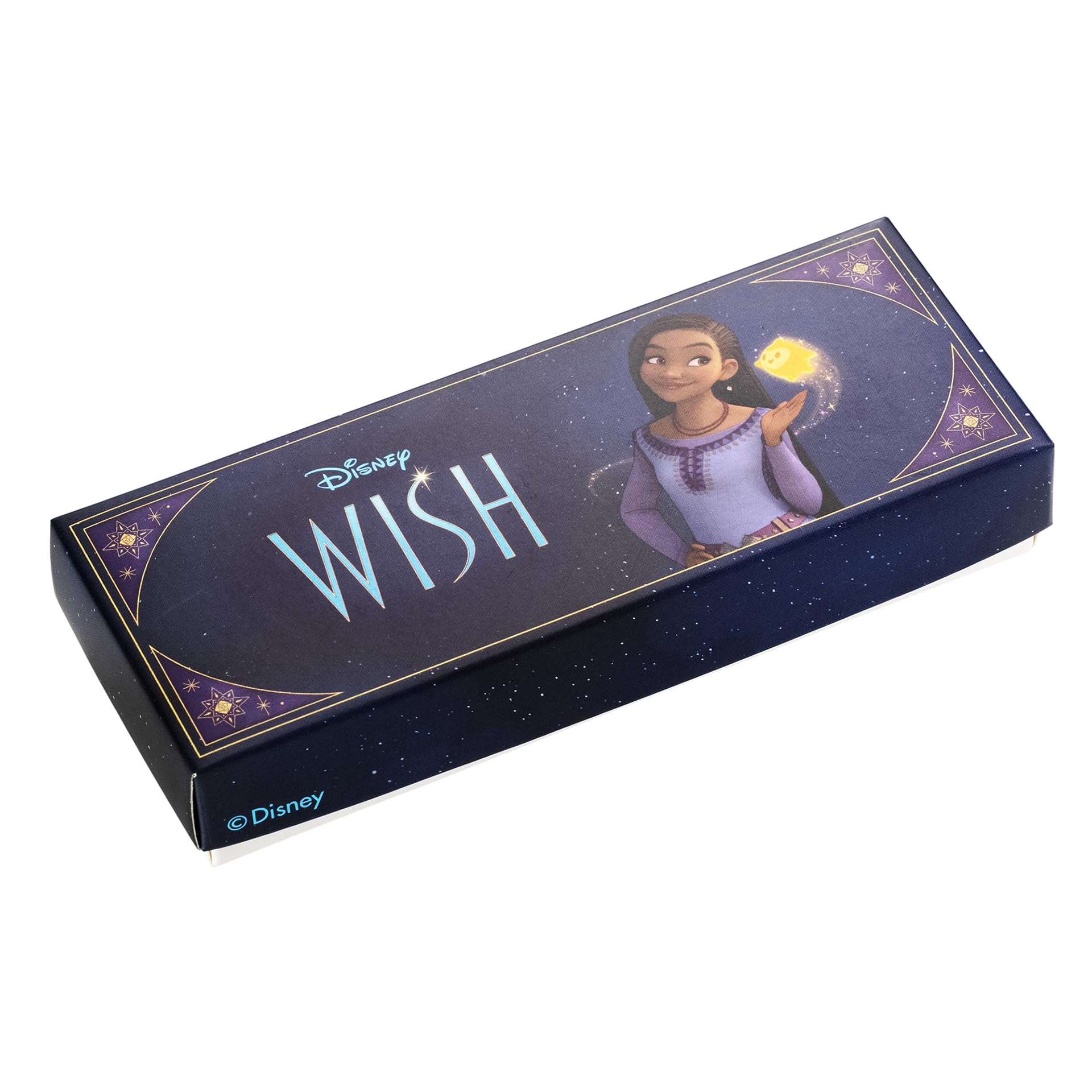 Disney Wish Kids' Analog Learning Watch - Waterproof Children's Time Teacher Watch for Boys & Girls - Perfect for School, Playtime & First Watch Gift