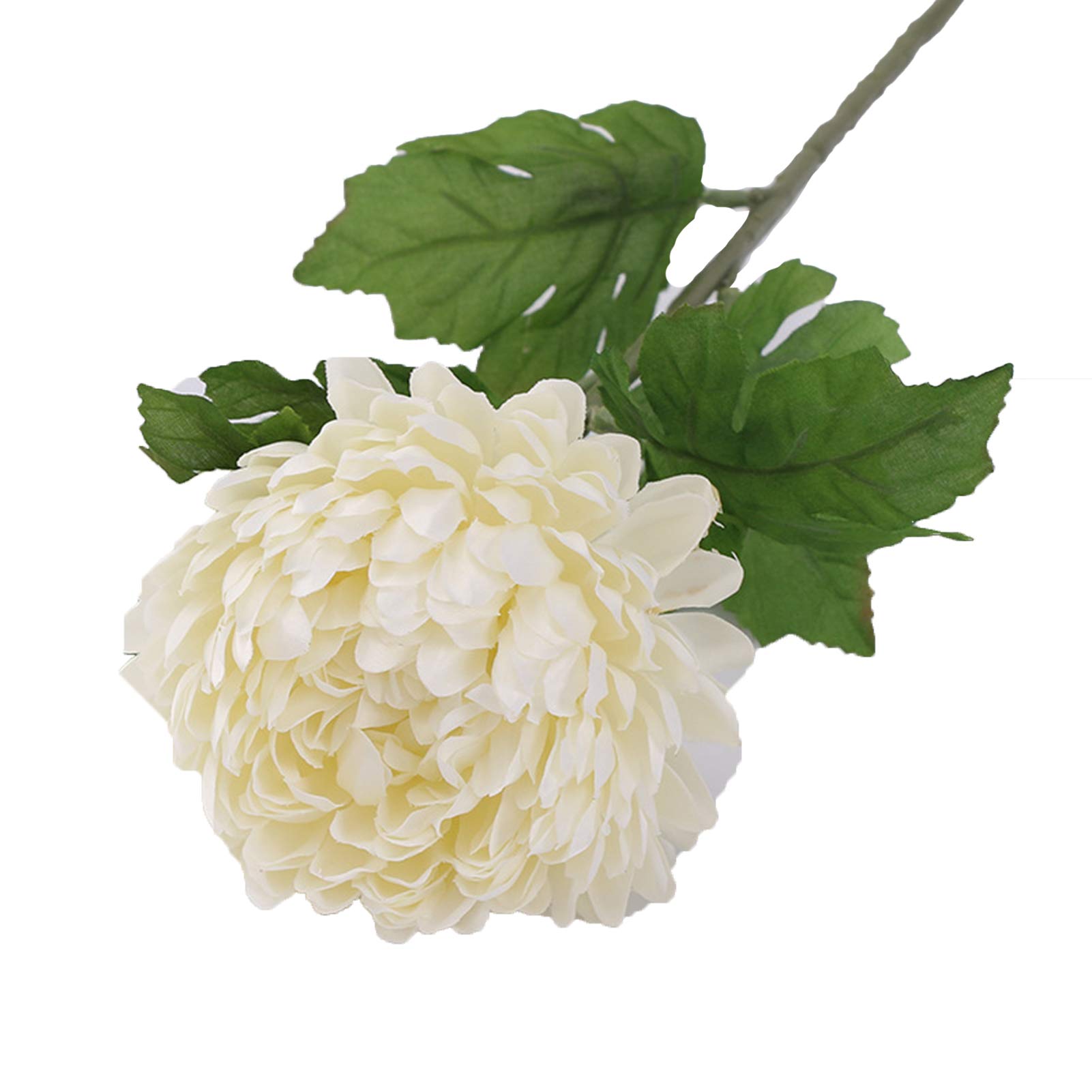Wharick Artificial Chrysanthemum Flowers - 5 Color Fake Floral Arrangement for Home Office Wedding Party Decor - Realistic Simulation Plants for Indoor Outdoor Garden Centerpiece Decorations