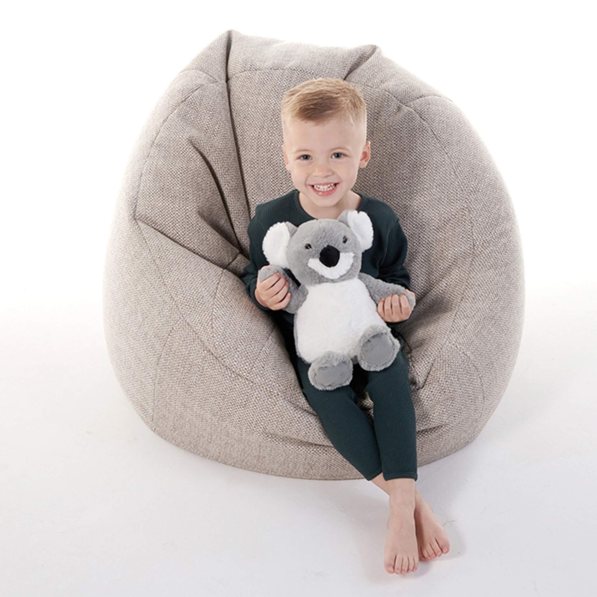 Koala Snuggable Microwavable Heating Pad - Warm Plush Animal Toy for Kids & Adults - Perfect for Cold Weather, Stress Relief & Cuddling