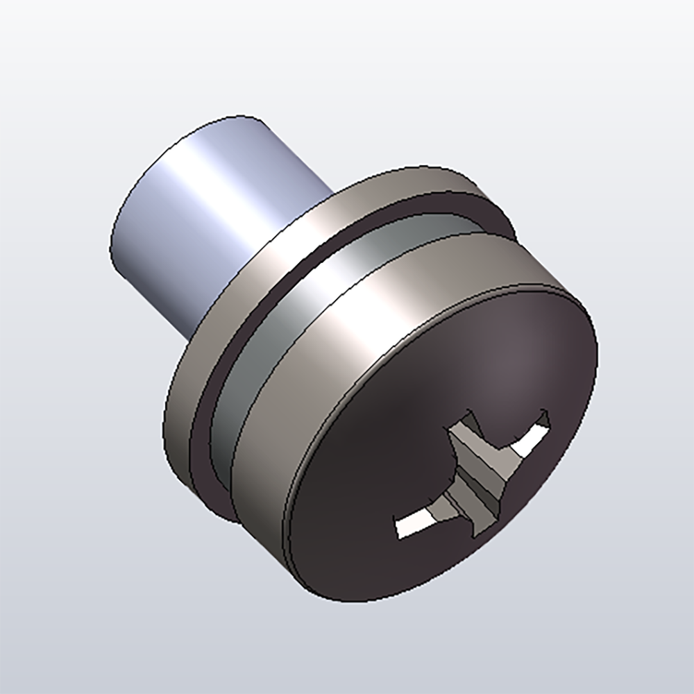 Philips Screw Assembly M5x8 DP12VL 73 - Durable Fastener for Electronics, Appliances, and DIY Projects