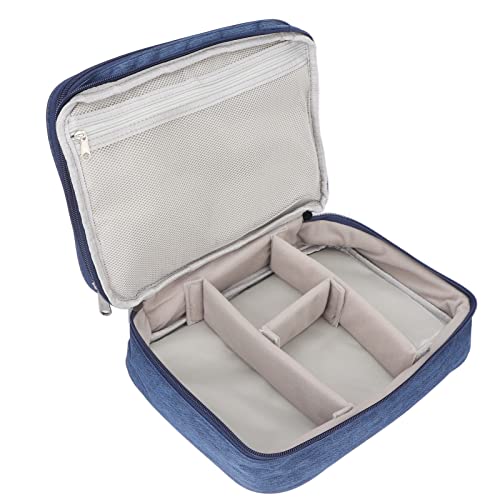 Portable Toiletry Bag for Women - Waterproof Cosmetic Organizer with Multiple Compartments | Lightweight Travel Makeup Case | Perfect for Daily Use, Vacation & Gym Essentials Storage