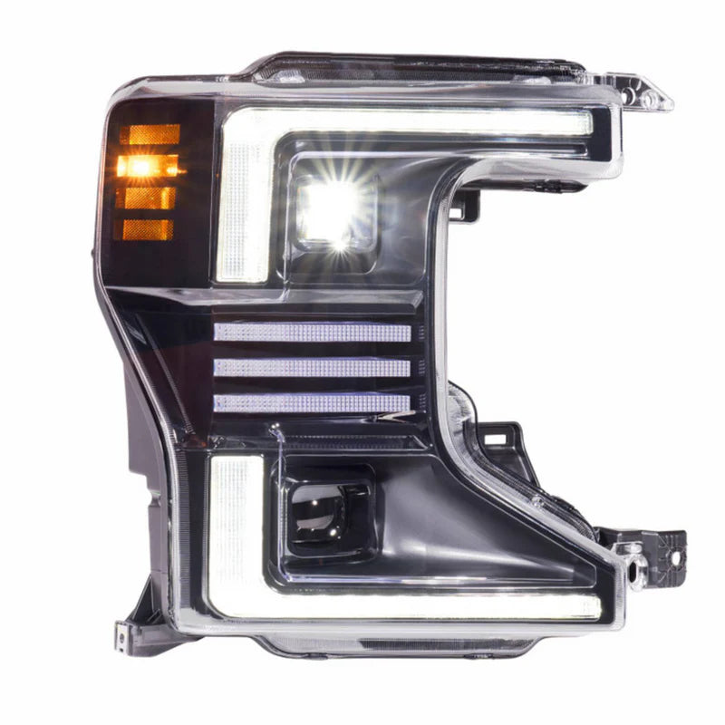 Ford Super Duty LED Headlights - Morimoto XB Hybrid Flow Series (2020-2022 Models) | Multicolor Custom Lighting for Off-Road & Night Driving