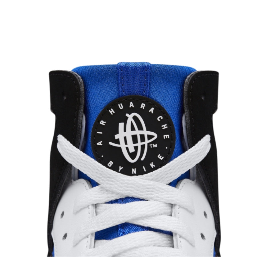 Nike Air Flight Huarache OG Sneakers - White/Bold Berry Colorway - Retro Basketball Shoes for Men & Women - Perfect for Streetwear, Gym & Casual Wear
