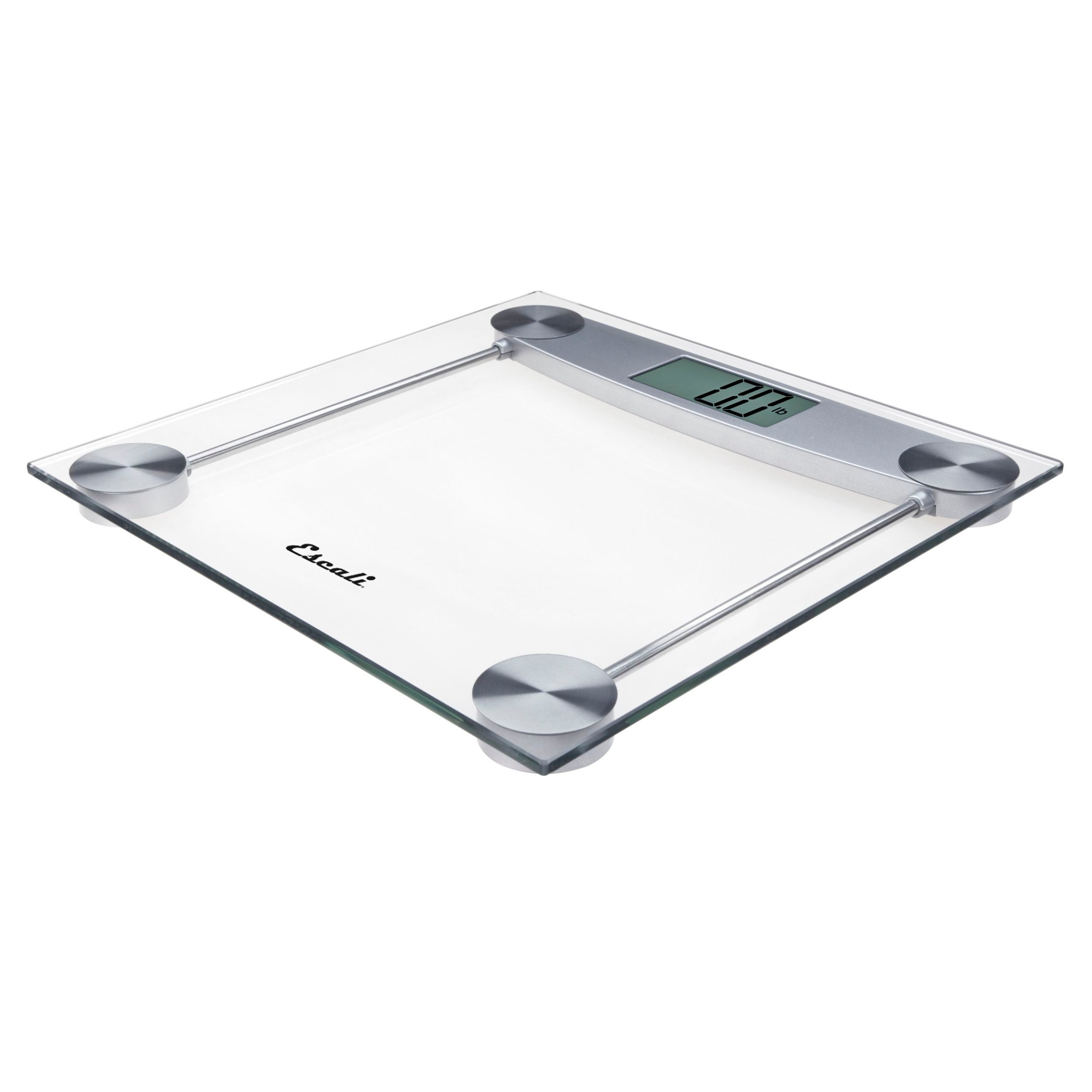 Accurate Clear Glass Digital Bathroom Scale - Square Design for Precise Weight Measurement | Perfect for Home, Gym, and Health Tracking