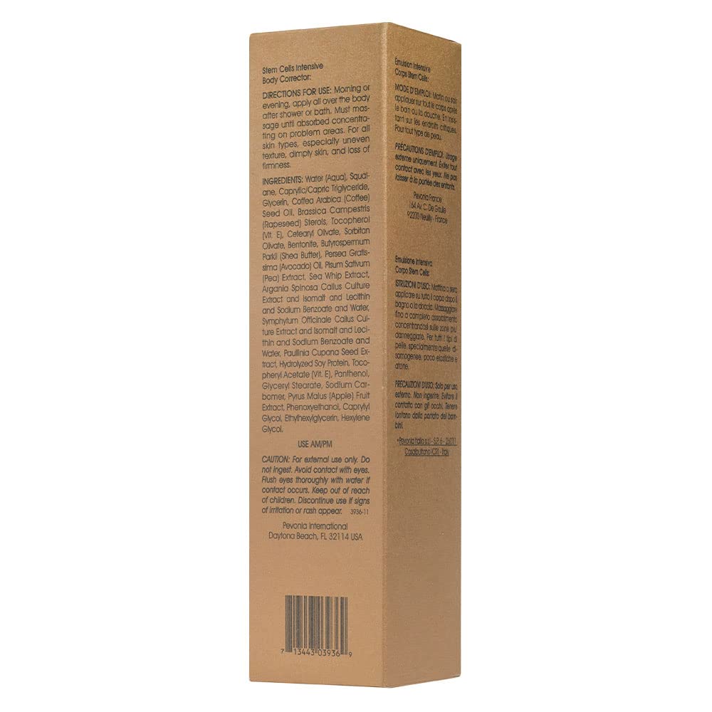 Pevonia Phyto-Elite Intensive Body Corrector - 4 Fl Oz Firming & Hydrating Body Cream for Cellulite & Stretch Marks - Perfect for Post-Pregnancy & Weight Loss Body Care