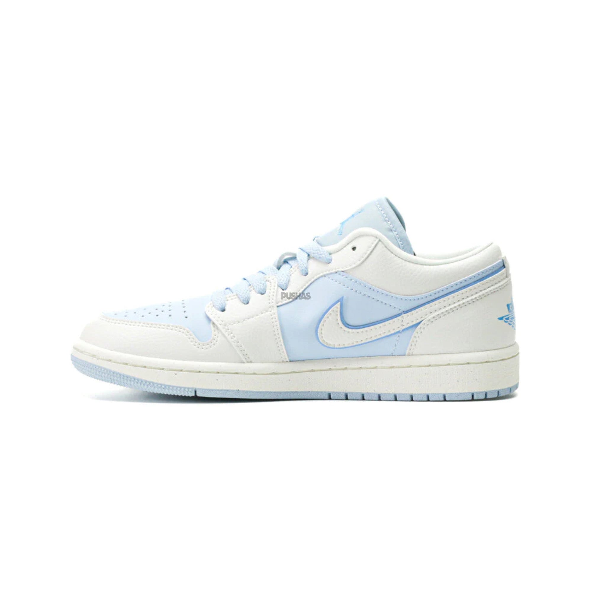 Air Jordan 1 Low SE 'Reverse Ice Blue' Women's Sneakers 2023 - Lightweight Comfortable Basketball Shoes for Women, Casual Streetwear Fashion & Gym Workouts