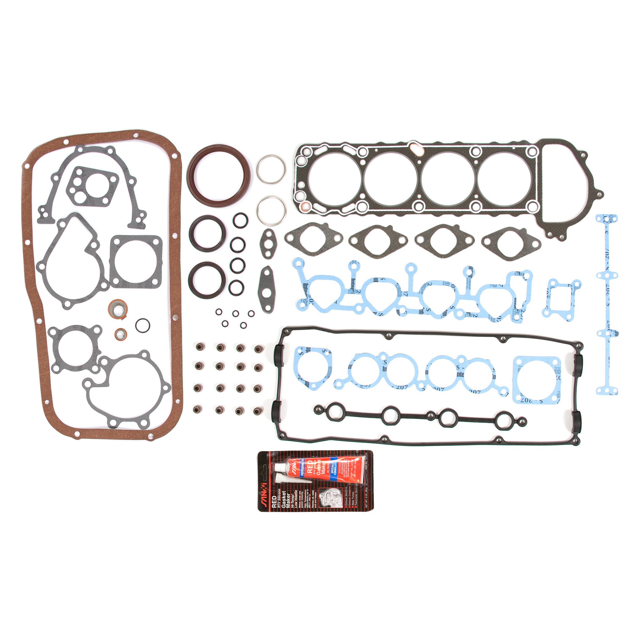 Nissan 240SX 2.4L KA24DE DOHC 16V Full Gasket Set (1991-1994) - Compatible with 91-94 Models | Engine Seals Replacement Kit for Improved Performance & Leak Prevention | Perfect for DIY Mechanics & Auto Repair Shops
