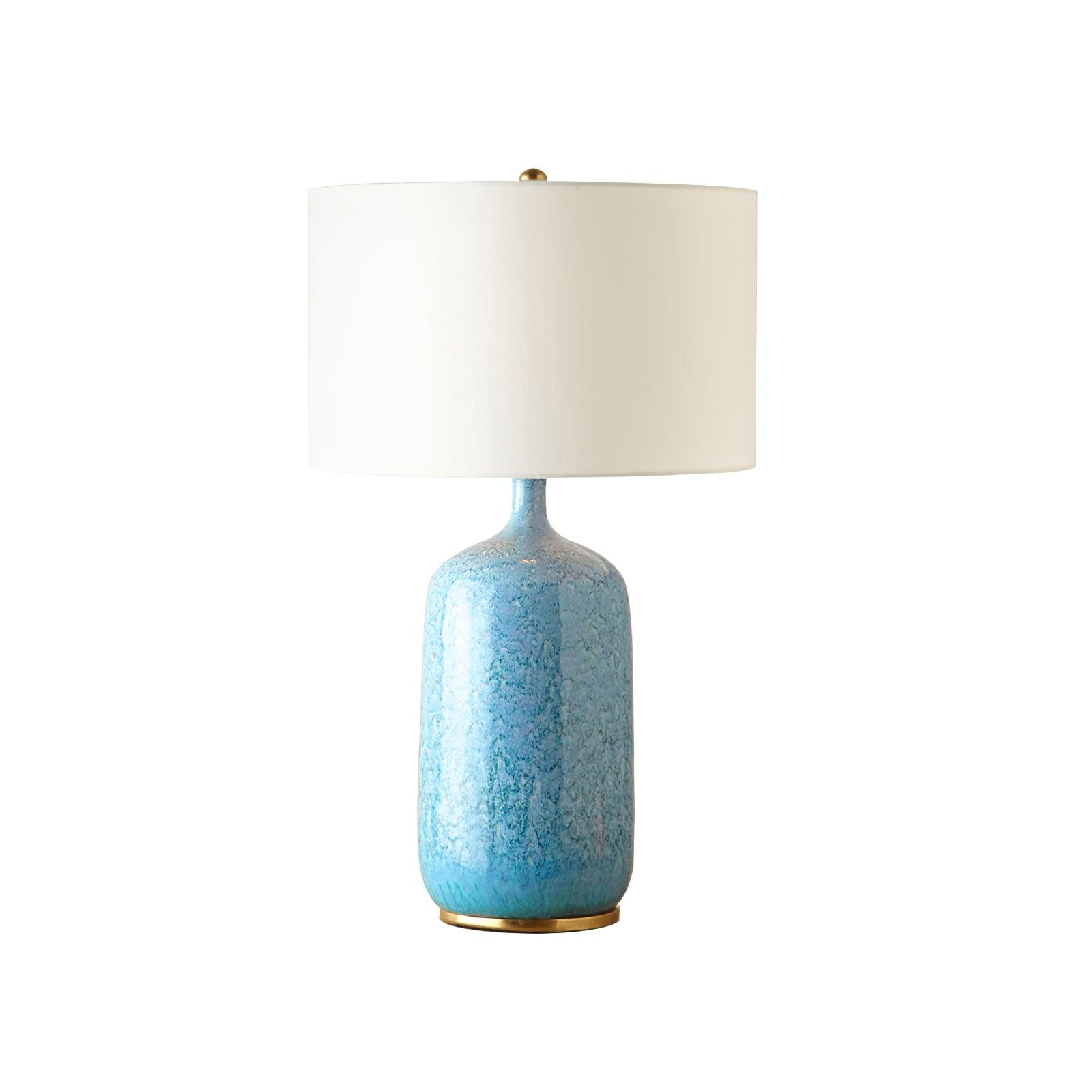 Vintage Culloden Table Lamp - Classic Brass & Glass Desk Light for Living Room, Bedroom, or Office - Perfect Reading & Ambient Lighting