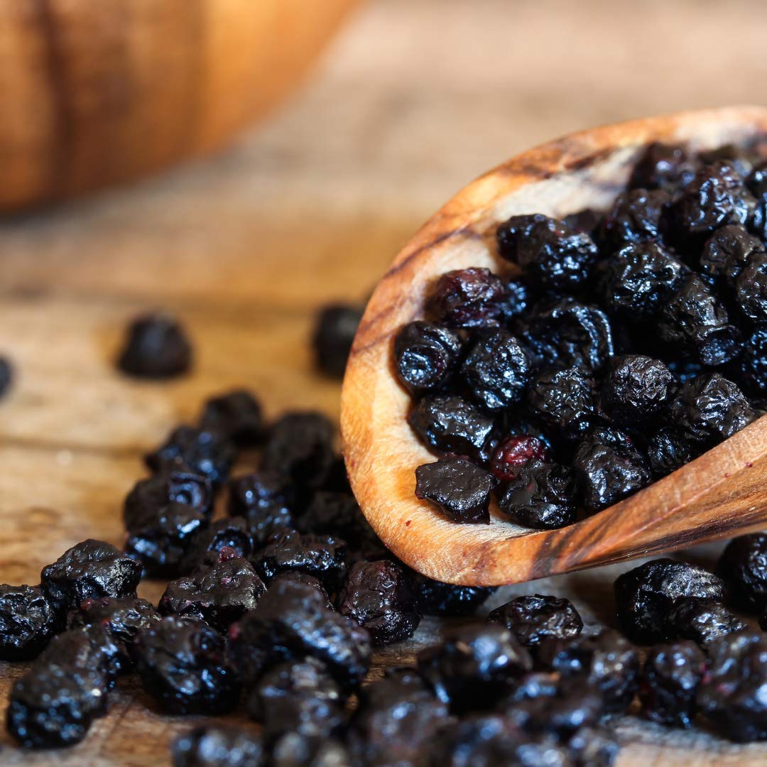 Organic Dried Blueberries 4 Lbs Bulk - Fresh Dry Blueberry Snack for Baking, Trail Mix & Yogurt | Vegan, Kosher, Non-GMO Healthy Snacks | Perfect for Smoothies, Granola & Dessert Toppings