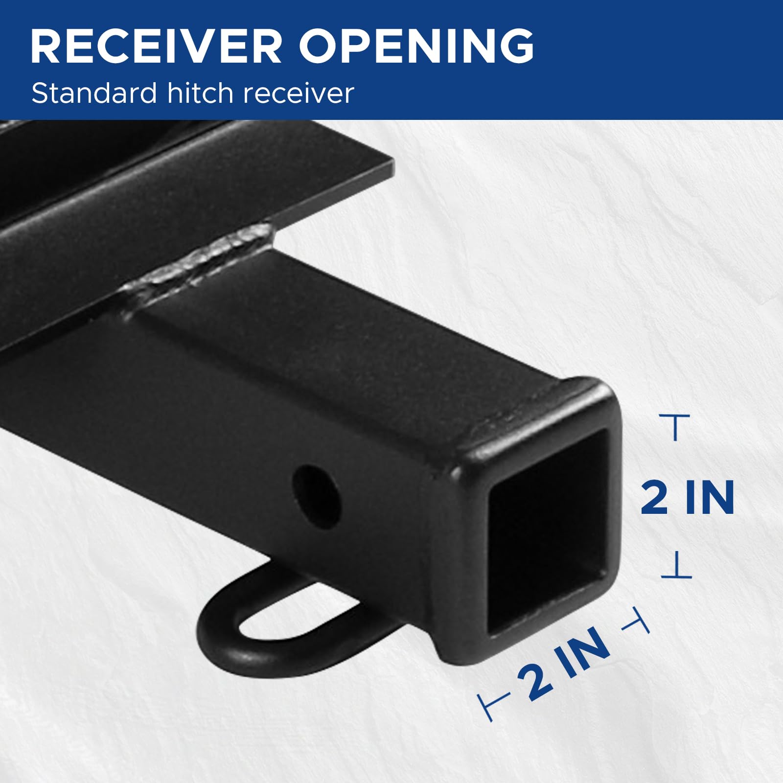 2018-2025 Chevy Equinox & 2018-2024 GMC Terrain Trailer Hitch - Class 3 Towing Receiver 2