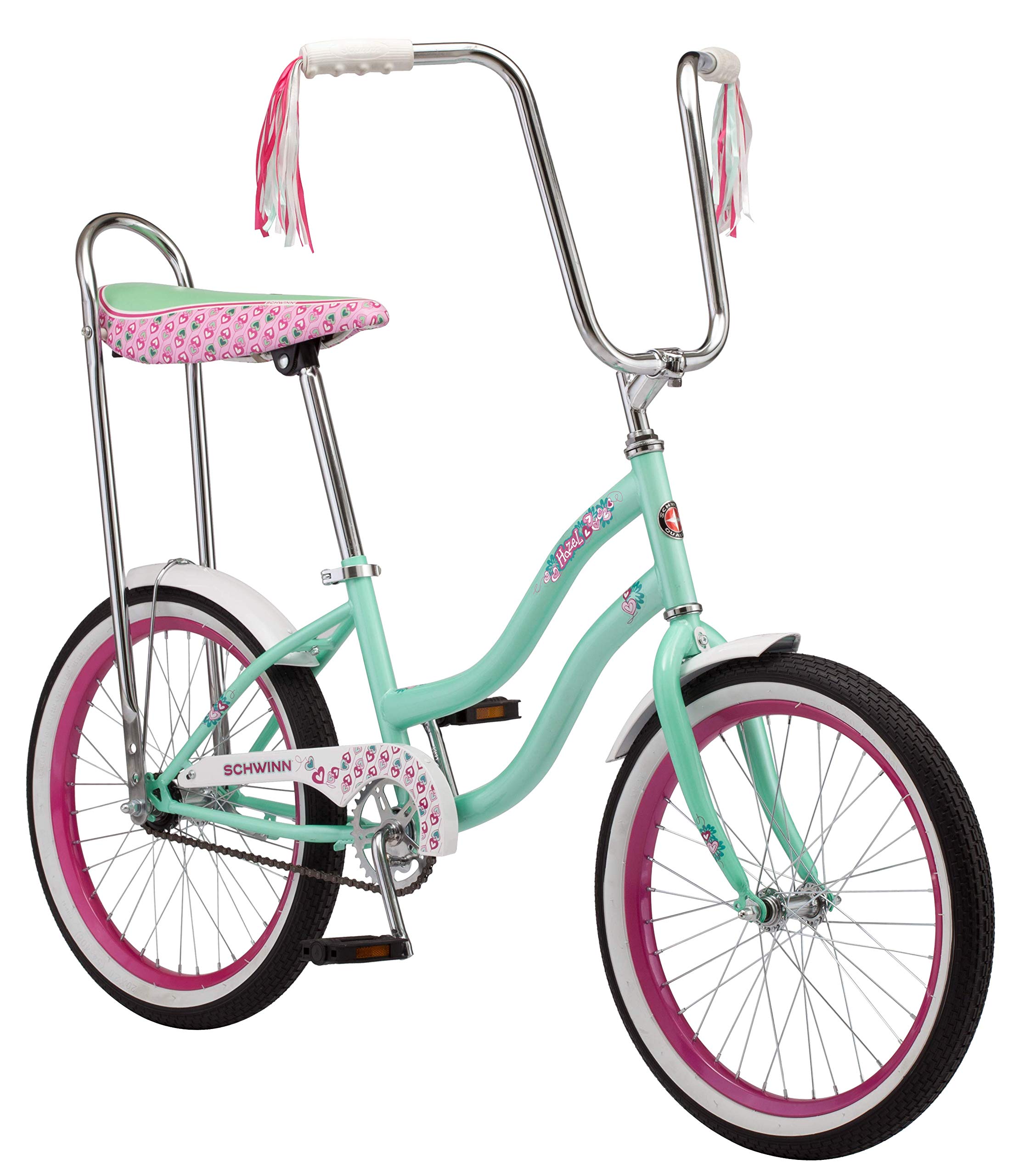 Schwinn Hazel 20-Inch Kids Bike for Boys & Girls - Lightweight Aluminum Frame, Adjustable Seat, Training Wheels - Perfect for Neighborhood Rides, Parks & Backyard Adventures