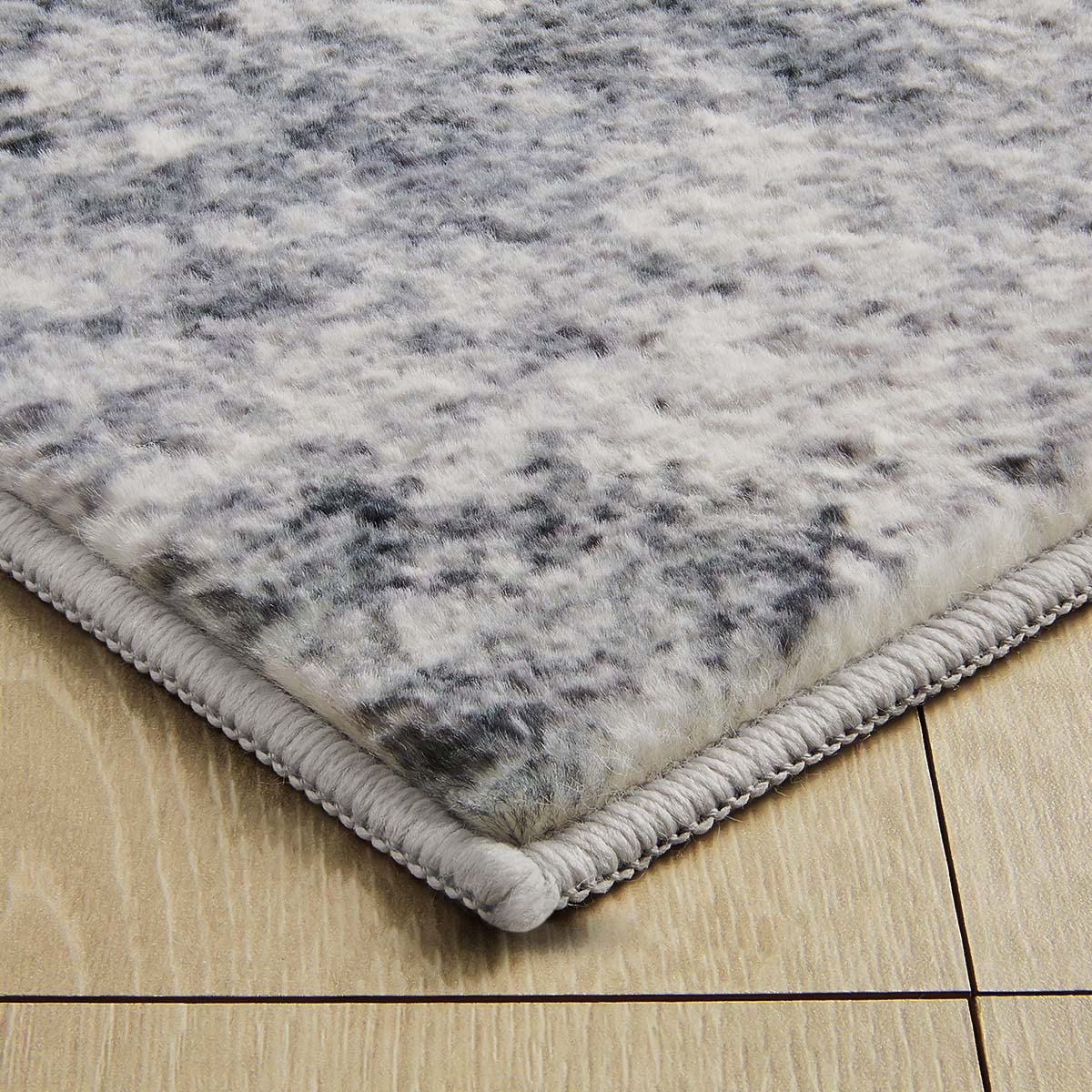 8x10 Fluffy Area Rug - Soft Abstract Carpet for Living Room, Bedroom, Kitchen | Washable Plush Throw Rug for Home, Office & Nursery Decor | Perfect for Cozy Spaces & High-Traffic Areas - Gray
