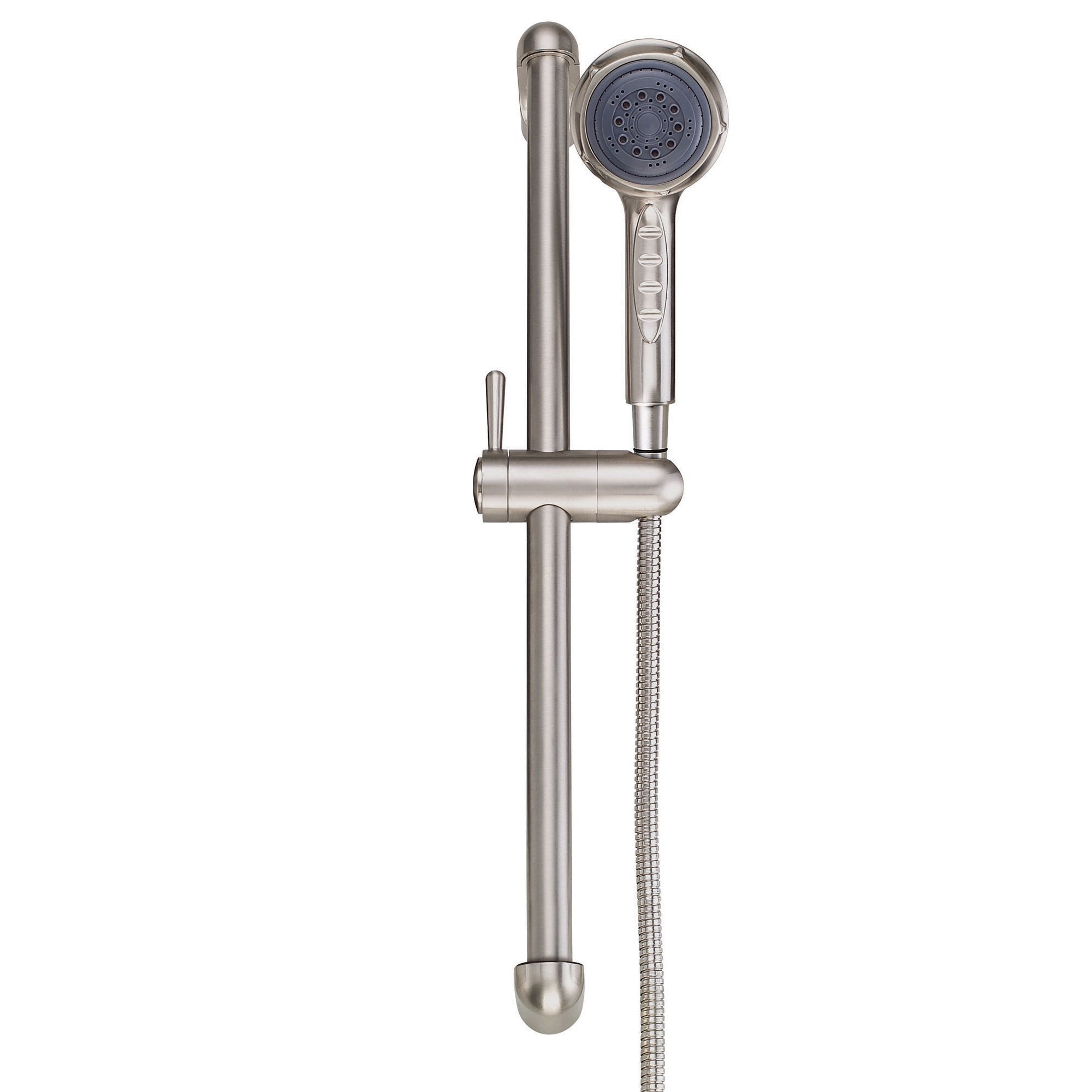 Danze Brushed Nickel 3-Function Handheld Shower Head with Adjustable Slide Bar - Perfect for Bathroom Renovation & Spa-Like Shower Experience