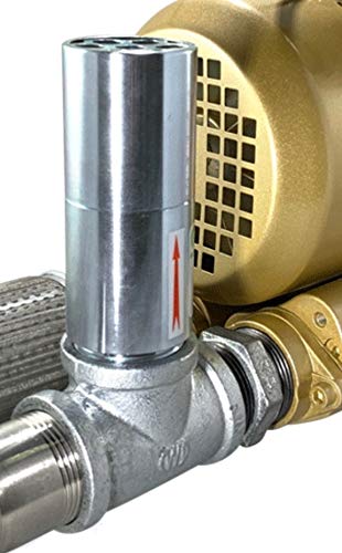 Stainless Steel Pressure Vacuum Relief Valve | Adjustable Range 1-11 PSI | Protects Machinery from Excess Pressure & Vacuum in Process Lines | Ideal for Industrial Piping, Chemical Processing & HVAC Systems