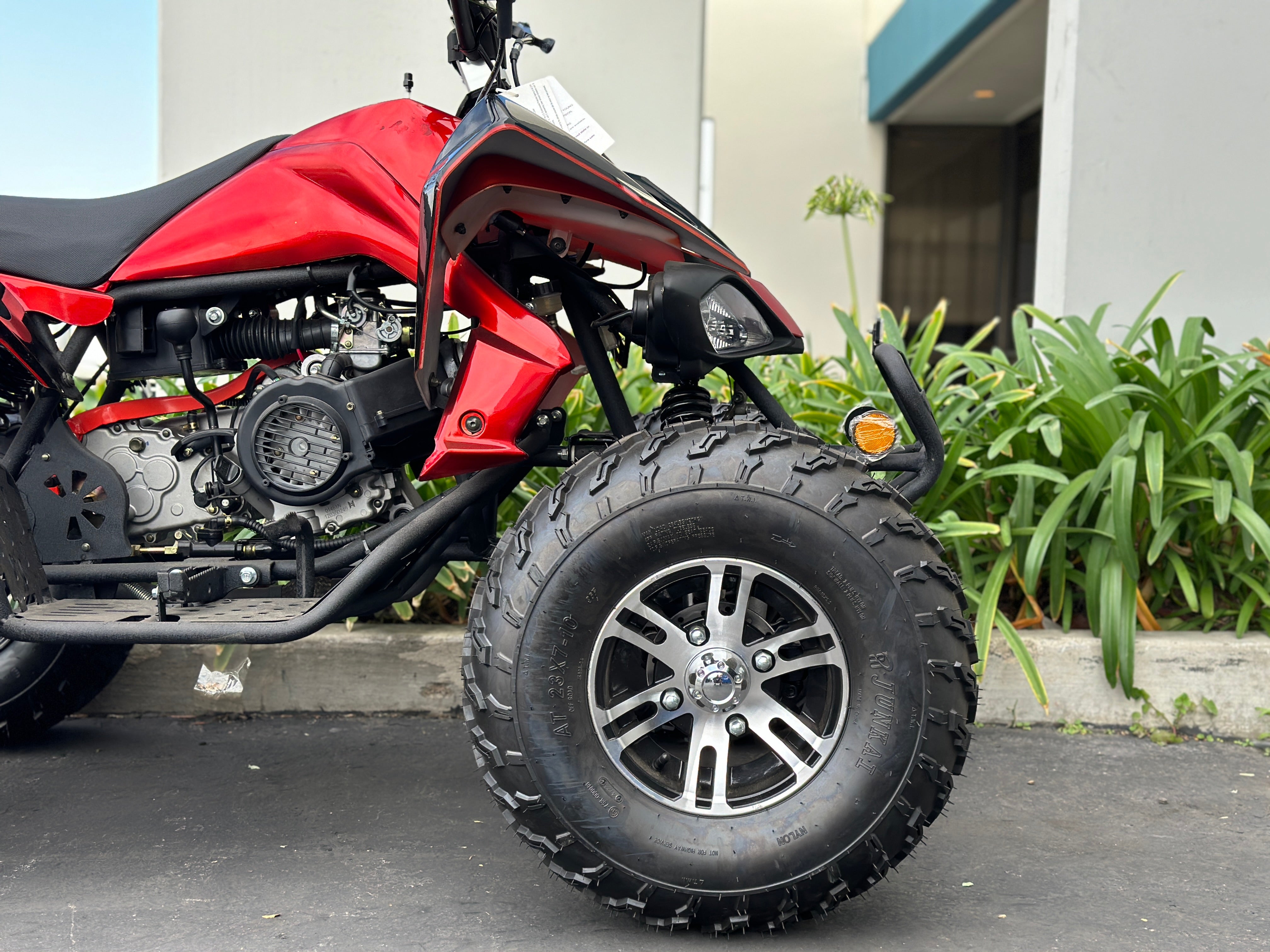 Viper 200cc Full Size Adult ATV Quad Bike with Automatic Transmission & Reverse - Perfect for Off-Road Trails, Farm Work, and Recreational Riding