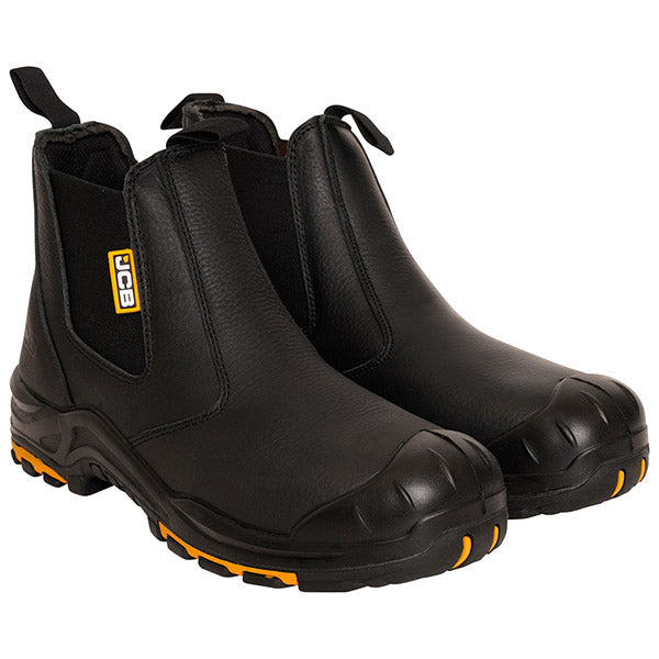 JCB Dealer Safety Boot S3 HRO SRC - Heavy Duty Work Boots for Construction, Industrial & Outdoor Use - Slip Resistant & Steel Toe Protection