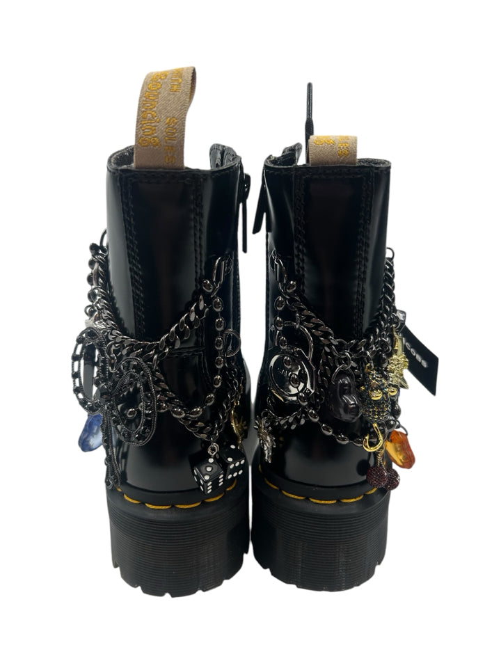 Dr. Martens x Marc Jacobs Vegan Jadon Charm Boots for Women - Size 5 | Punk Fashion, Vegan Leather, Platform Boots | Perfect for Streetwear & Alternative Outfits