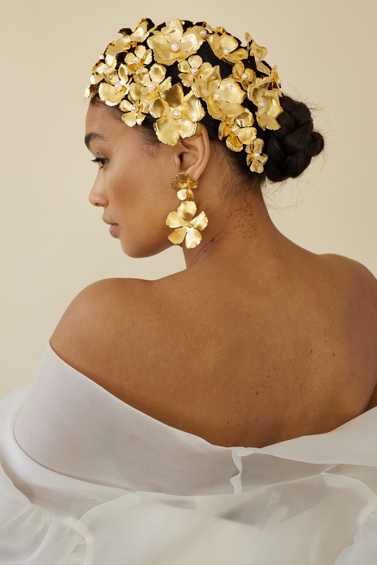 Eden Floral Comb Set - Elegant Hair Accessories for Weddings, Prom & Special Occasions | Bridal Hair Clips & Boho Hair Pins for Women