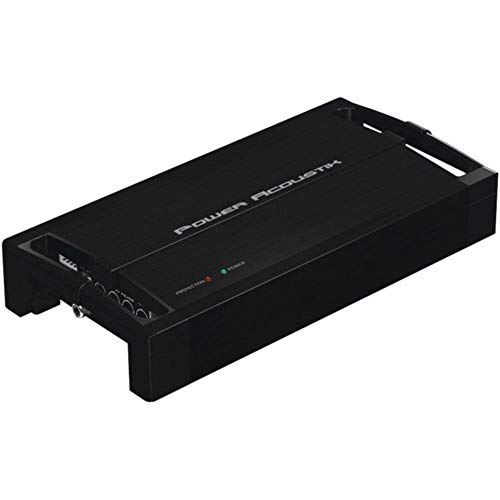 Power Acoustik RZ1-1500D Razor Series 1500W Class D Monoblock Amplifier with Remote Gain Control - High Power Car Audio Amp for Subwoofers & Full-Range Speakers | Perfect for Car Audio Systems, Bass Boost & Custom Installations