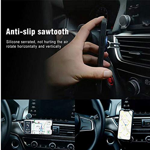 Blu View-3/View-2/View-4 3-in-1 Holster Pouch with Car Mount, Phone Stand & Finger Ring - Red Canvas Case with Belt Clip Loop for Hands-Free Convenience at Home, Office, and On-the-Go