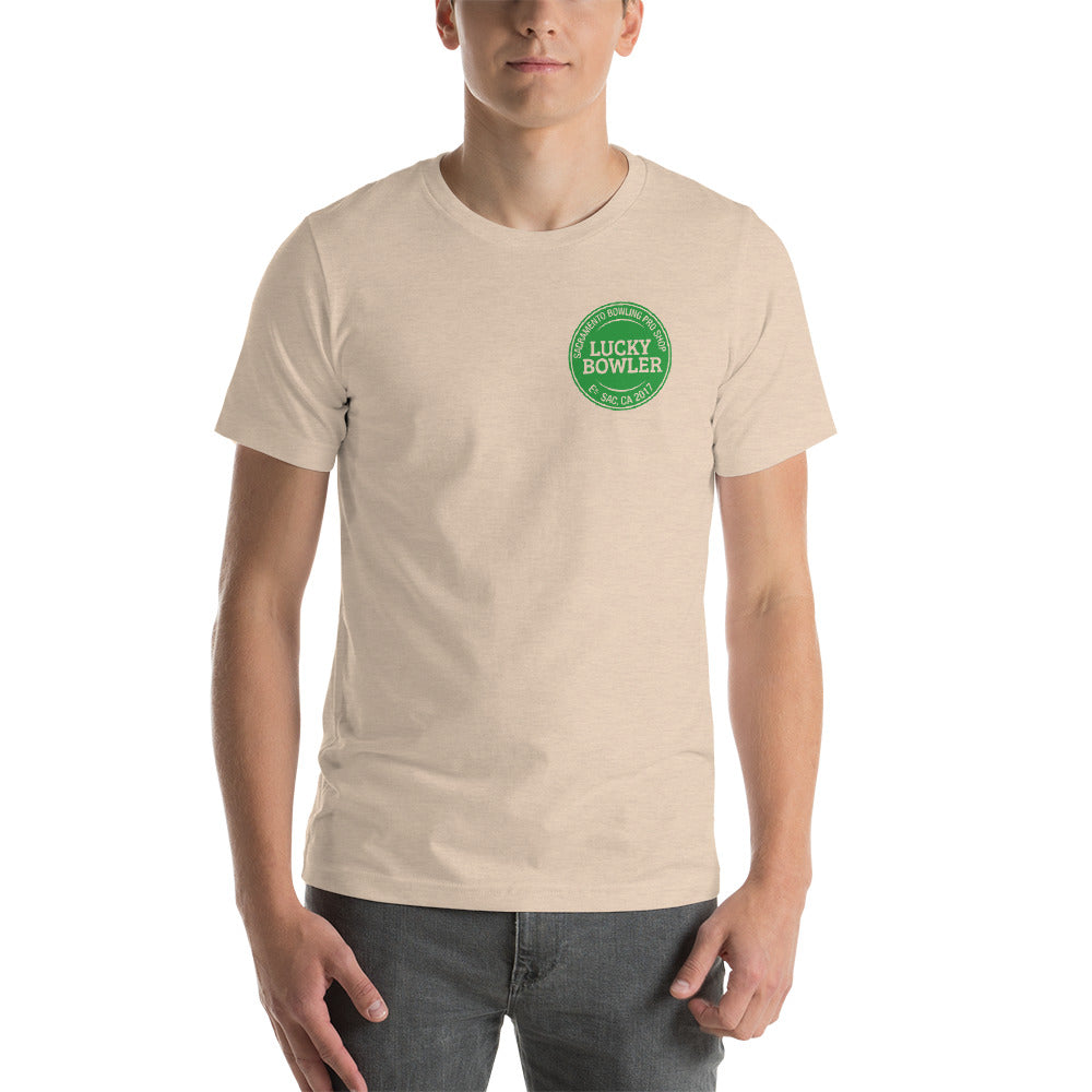 2020 Vintage Lucky Bowler T-Shirt for Men - Soft Cotton Graphic Tee with Retro Design - Perfect for Casual Wear, Bowling Nights & Street Fashion