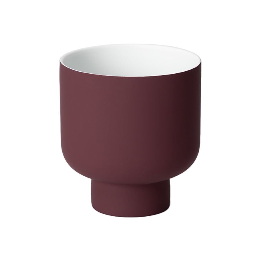 Fergus Small Planter - Modern Indoor/Outdoor Flower Pot for Home Decor, Office, Garden, and Balcony | Perfect for Succulents, Herbs, and Small Plants
