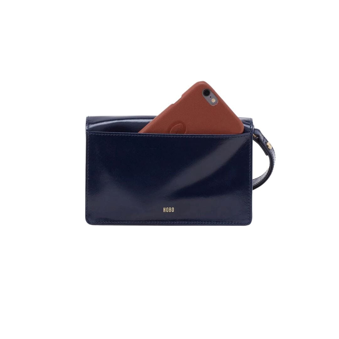 HOBO JILL Wristlet Crossbody Bag - Stylish Leather Wallet Purse for Women | Perfect for Everyday Use, Travel & Night Out