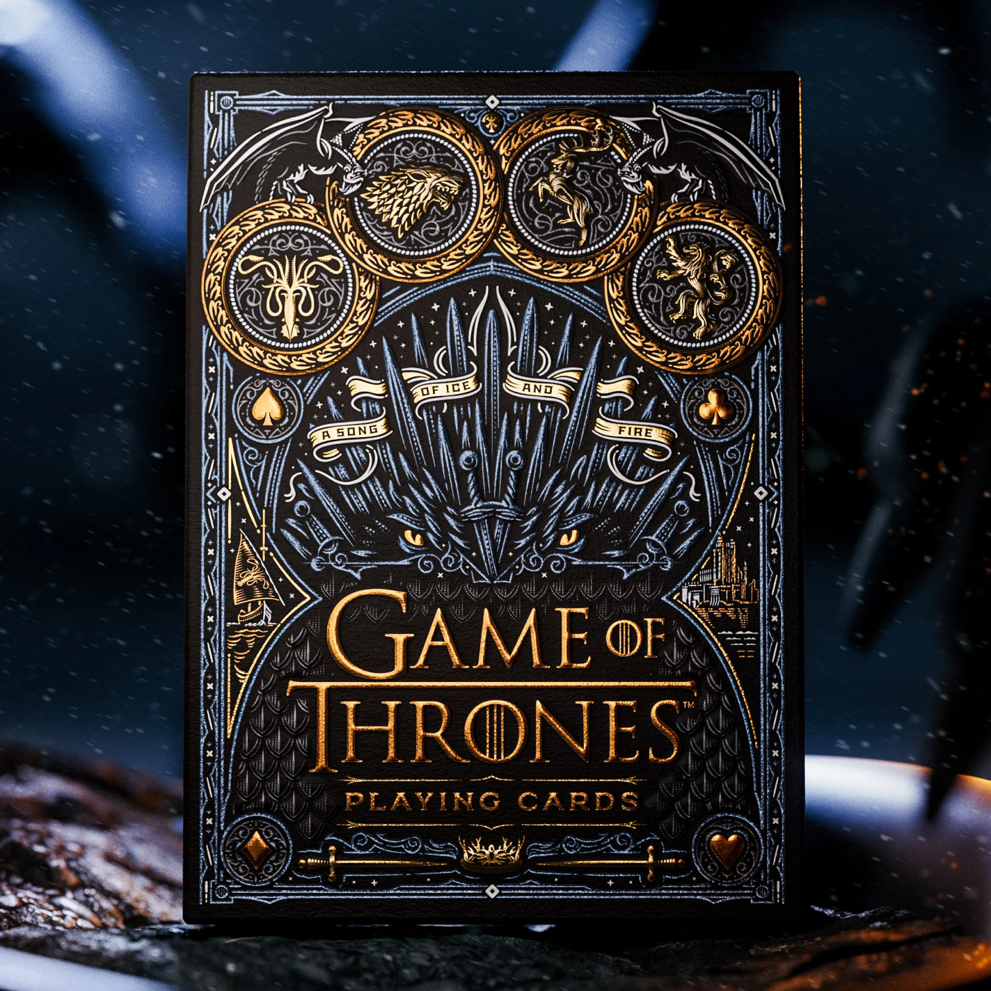 Game of Thrones Playing Cards - Premium Collectible Deck for Fans | Perfect for Game Nights, Gifts, and Collectors