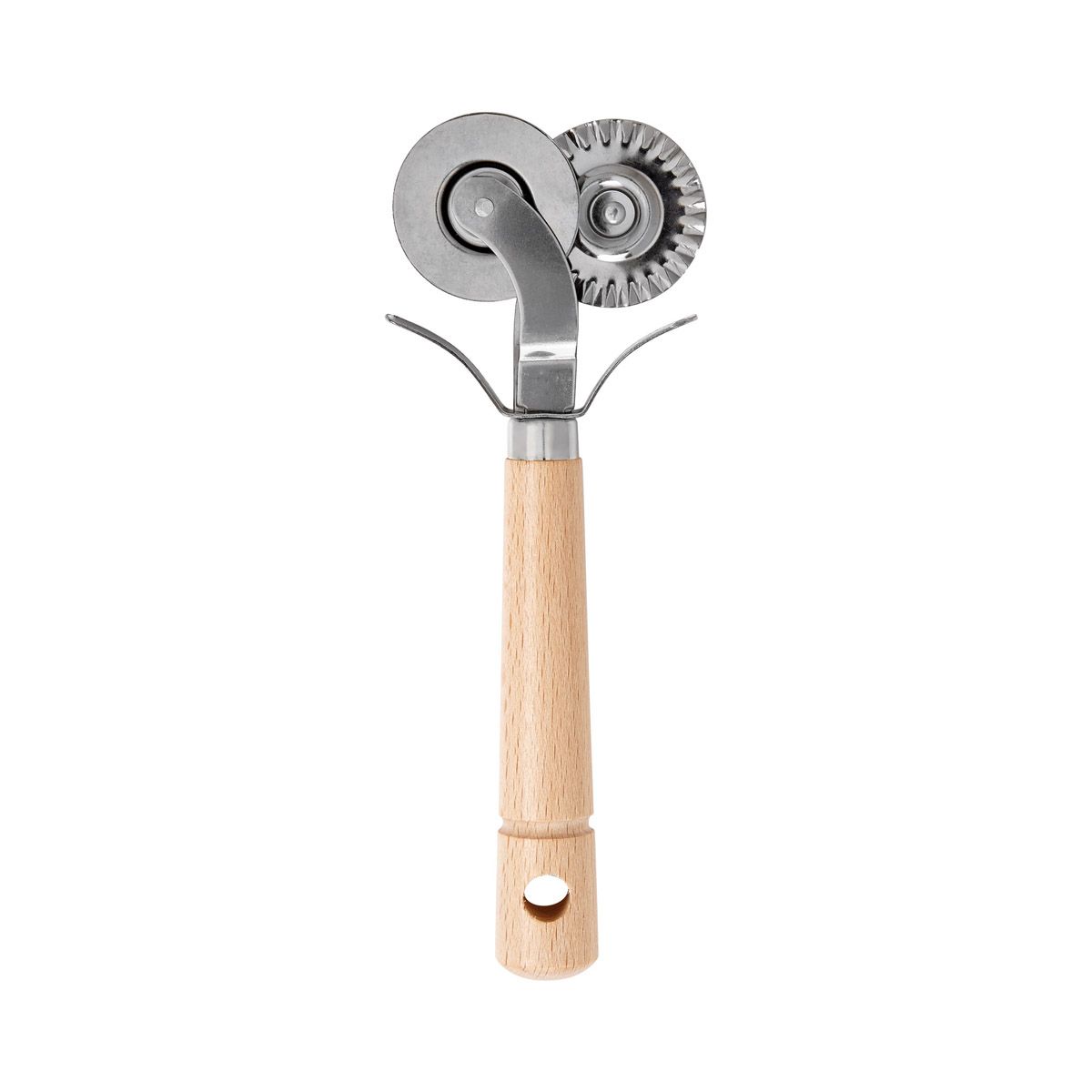 Fante's Cousin Rosa's Double Pastry Cutter - Premium Stainless Steel Dough Cutter for Baking Pies, Cookies & Pastries | Perfect for Home Bakers & Professional Chefs