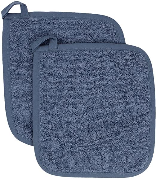 Ritz Terry Pot Holder - Heat Resistant Oven Mitts for Cooking, Baking & Grilling - Perfect for Kitchen, BBQ & Outdoor Use