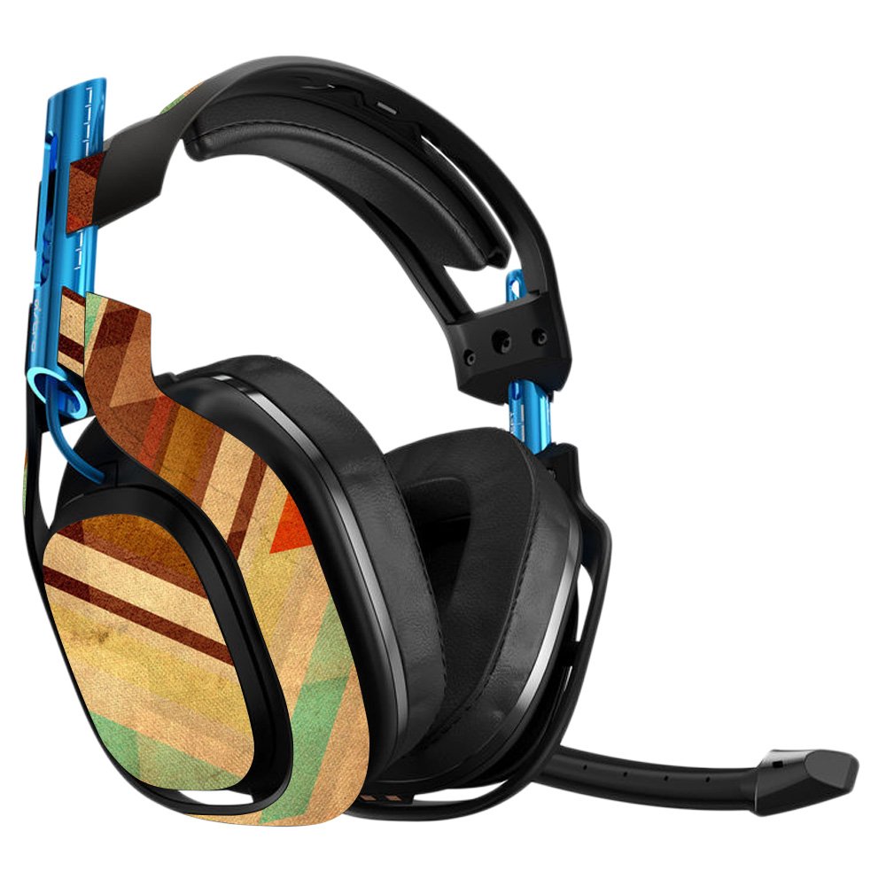 Premium Astro A50 3rd Gen Gaming Headset Skin - Abstract Wood Design Protective Vinyl Wrap | Durable, Easy to Apply & Remove | Made in USA | Perfect for Gaming, Streaming & Esports Protection