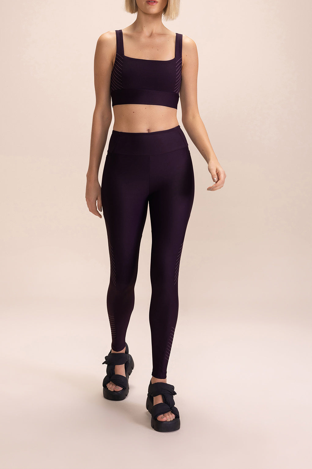 Sense Pro Fleece Sports Bra - High Support Workout Bra for Women - Running, Yoga & Gym - Moisture Wicking & Breathable